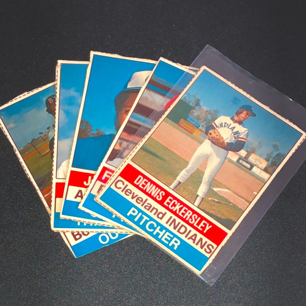 1976 Hostess Baseball Lot *Eckersley Rookie Card*